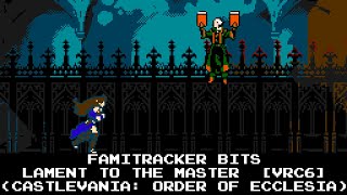 Lament to the Master Castlevania Order of Ecclesia 8bit NESVRC6 [upl. by Aracal]