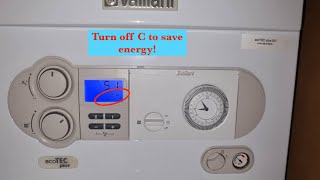 How to turn Comfort Mode Off on your boiler [upl. by Till]