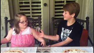 Pizza Challenge Compilation MattyBRaps amp Sarah Grace [upl. by Waverly]