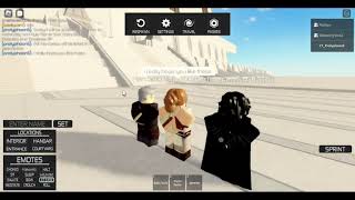 How to make Rey and Kylo Ren in Star wars Galaxy Roleplay and Timelines RP Codes below [upl. by Eggett]