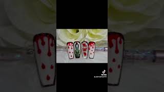 New Video coming soon trending nails pennywise halloween trending nailart nailartdesigns [upl. by Elacim]