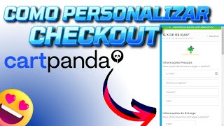 COMO PERSONALIZAR CHECKOUT CARTPANDA ATUALIZADO [upl. by Ayita]