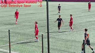 Altıngenç Spor Kulübü 1 Çiğli Belediye Spor 1  İzmir U15 Ligi 2024 Sezonu [upl. by Tihom470]