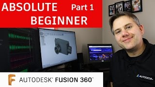 Fusion 360 Tutorial for Absolute Beginners— Part 1 [upl. by Assena]