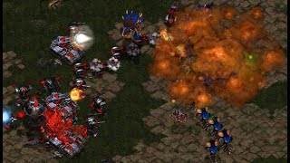 TANKS Light T vs Soulkey Z on Neo Sylphid StarCraft  Brood War REMASTERED [upl. by Notned813]