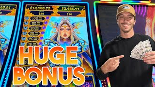 INCREDIBLE BONUS On A Butterfly Rise Slot Machine At Coushatta Casino Resort [upl. by Ridgley]