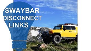 Swaybar DisconnectsToyota [upl. by Einafats886]