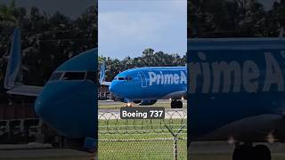 👍 ✈️ 👌 Boeing 737  Amazon Air youtubeshorts aviation👍 ✈️ 👌 [upl. by Nwahsav638]