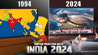 India in 2024 Simpsons FUTURE PREDICTION India Would You Wont Believe It [upl. by Neicul490]