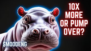 Will MOODENG Memecoin Pump To 1 BILLION Dollars Moo Deng Meme LIVE Analysis [upl. by Alahs]