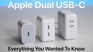 Apples 35W Dual USBC AC Adapters  Everything You Wanted To Know [upl. by Anyl]