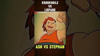 Ash Krookodile VS Stephan Liepard🔥shorts pokemon viral [upl. by Zilvia185]