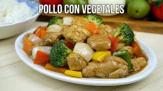 POLLO CON VEGETALES [upl. by Royd417]