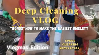 New CLEAN WITH ME  SPEED CLEANING MOTIVATION   KITCHEN CLEANING ROUTINE  HOMEMAKING VLOG [upl. by Notsle]