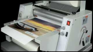 Foliarka laminator Grafmasz EL380P [upl. by Long]