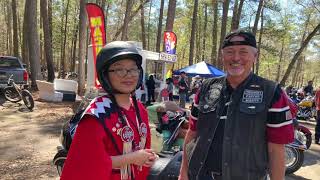 Second Annual Motorcycle Festival AlabamaCoushatta Tribe of Texas Livingston Texas March 92024 [upl. by Nauj236]