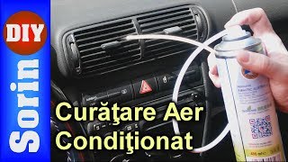 Curatare  Igienizare Aer Conditionat Auto [upl. by Craig]