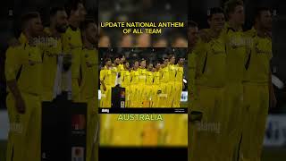 Update National Anthem of All Team💯 cricket shortsviral trending [upl. by Berta642]