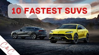 Top 10 Fastest SUVs in the World for 2022 [upl. by Anahsat]