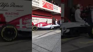 🏁ALFA ROMEO RACING C38 UNVEILING amp FIRST LAP 02🏁 [upl. by Latsyek]