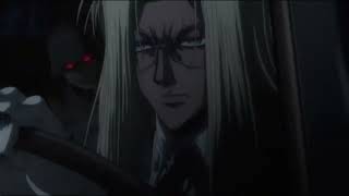 Hellsing Ultimate Car Chase Scene With Night Prowler In The Background [upl. by Akirdnwahs]