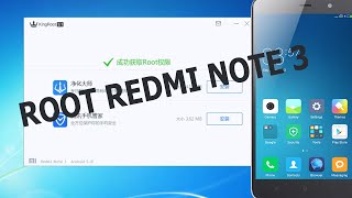 Root Xiaomi Redmi Note 3  How to RootUnroot Redmi Note 3 [upl. by Scever]