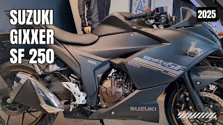 2025 The New Motorcycle Suzuki Gixxer SF 250 Review Models [upl. by Altheta]