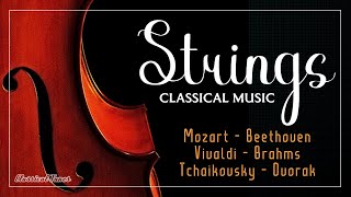 The Best Strings Pieces In Classical Music  Mozart Beethoven Vivaldi Brahms Dvorak Tchaikovsky [upl. by Godiva]