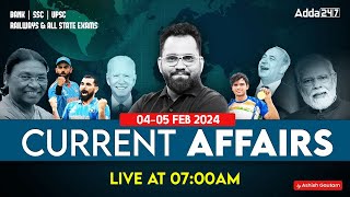 45 FEBRUARY CURRENT AFFAIRS 2024  ALL EXAMS IMP CURRENT AFFAIRS  ASHISH GAUTAM SIR [upl. by Lole]