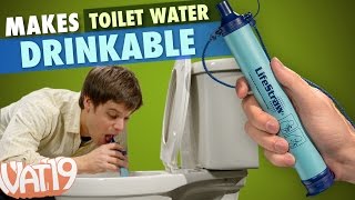 LifeStraw makes toilet water drinkable [upl. by Akinat31]