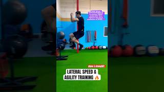 SPEED amp AGILITY Drills to BOOST LATERAL SPEED Athlete Speed Training shorts [upl. by Akemrehs168]