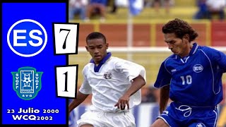 El Salvador vs San Vicente y las Granadinas 71 FULL GAME 7232000 WCQ2002 [upl. by Richmound]