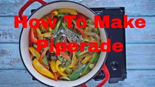 Learn How to Make Basque Piperade in 1 minute [upl. by Cosimo]