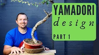 Yamadori Bonsai Hawthorn Literati Design Structure Part 1 [upl. by Brathwaite]