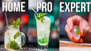 How to Make a Mojito Cocktail Home  Pro  Expert [upl. by Merv]