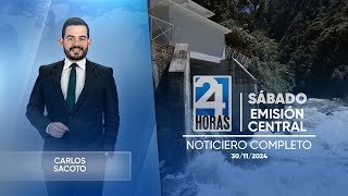 Noticiero de Ecuador Emisión Central 30112024 [upl. by Call]