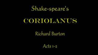 Shakespeare Coriolanus Acts 12 [upl. by Fawn966]