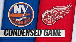 031619 Condensed Game Islanders  Red Wings [upl. by Myrlene]