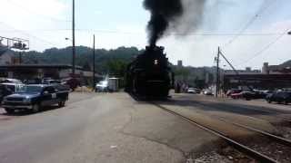 NKP 765 Start up out of Williamson WV 2012 [upl. by Launam397]