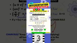 💡Master Them Easily Differentiation Formulas Calculus [upl. by Yotal]