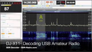 DJX11 SDR Demo [upl. by Ardnnaed]