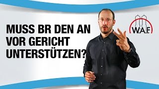 Betriebsrat Arbeitsgericht  Kann der BR einen Arbeitnehmer vor Gericht unterstützen  Betriebsrat [upl. by Dranyar481]