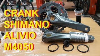 Crank Shimano Alivio M4050 403022T Arm 170 Hollowtech II ⭐⭐⭐⭐⭐ [upl. by Airdnaed]