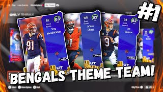 THE BEST BENGALS THEME TEAM RETURNS  MUT 25 Bengals Theme Team 1 [upl. by Eenafit316]