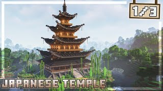 How to Build a Japanese Temple in Minecraft  Tutorial 13 [upl. by Gabey]