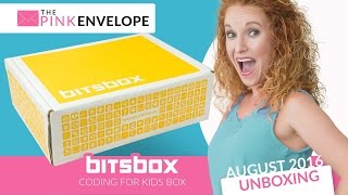 BitsBox August 2016 Unboxing [upl. by Eitsyrk]