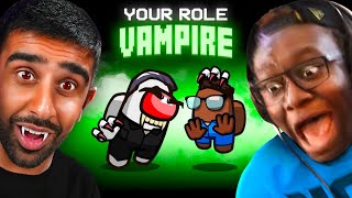 SIDEMEN AMONG US VAMPIRE ROLE BITE EVERYONE TO WIN [upl. by Lyndy]