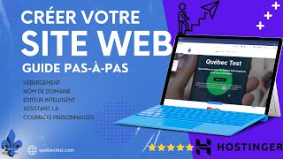 Créer un SITE WEB facilement  Grâce à lIA cest accessible à tous [upl. by Potts]