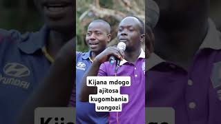 KIJANA MDOGO AJITOSA KUGOMBANIA UONGOZI live news simbasc [upl. by Munniks]