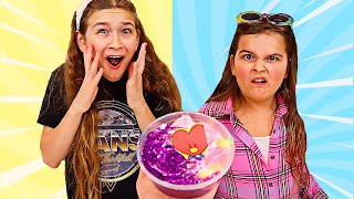 FIX OUR SISTERS SLIME WITH ONLY 3 INGREDIENTS  JKrew [upl. by Acie]